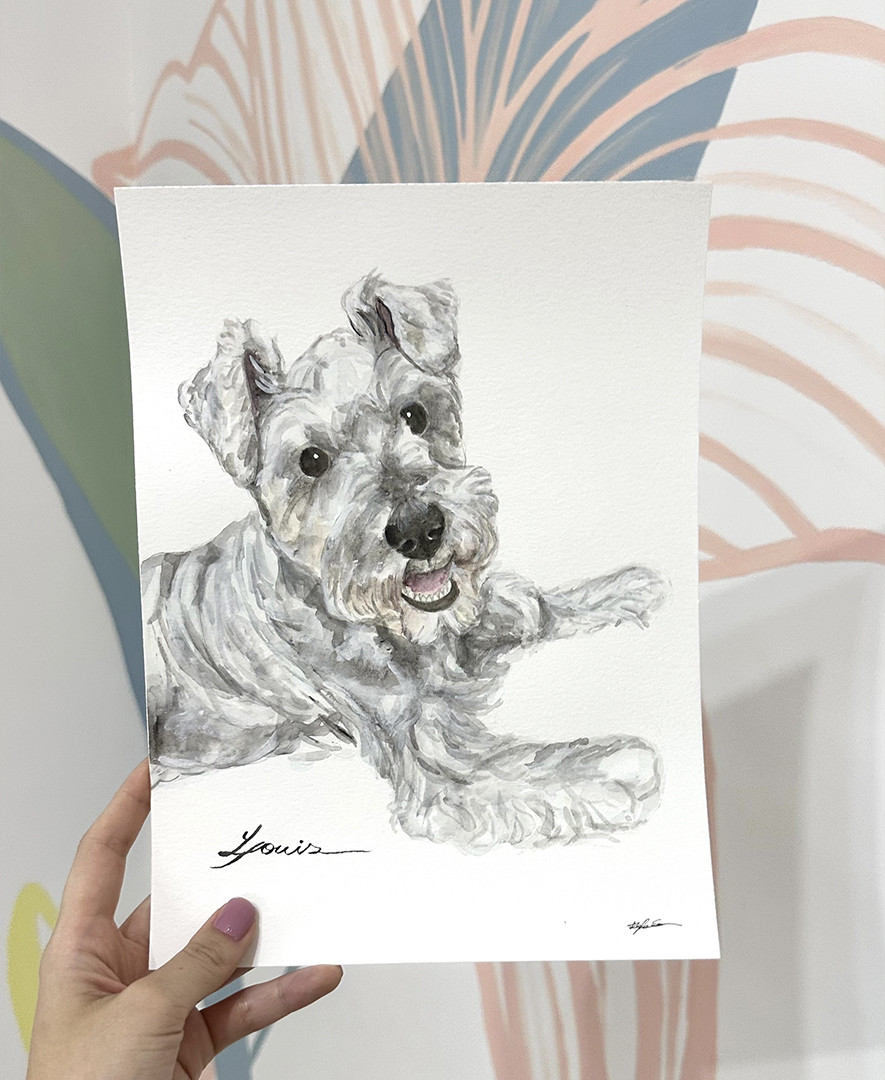 ペットの肖像画 (Pet Portrait) A4