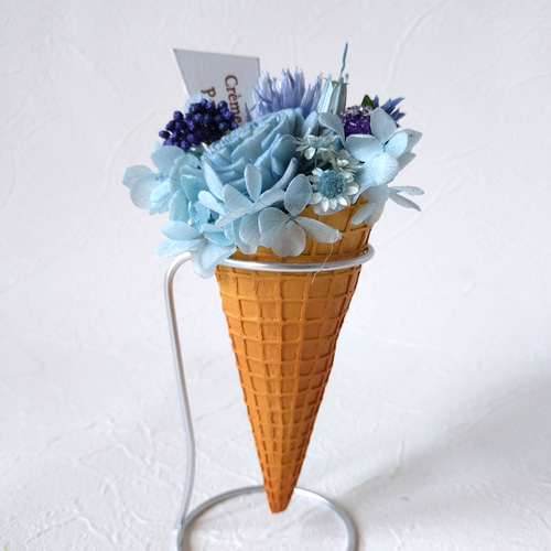 ドライフラワー寄せ植え CT触媒加工 アイスコーン ドライフラワー 花