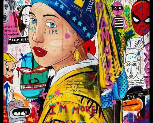 オマージュアート オマージュアート アートポスター インテリアポスターa4 No.i-000140