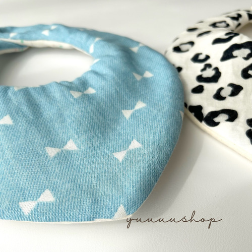 名入れOK/ 吸収力バツグンなバンダナ スタイ 優しい肌触り 厚みのある  