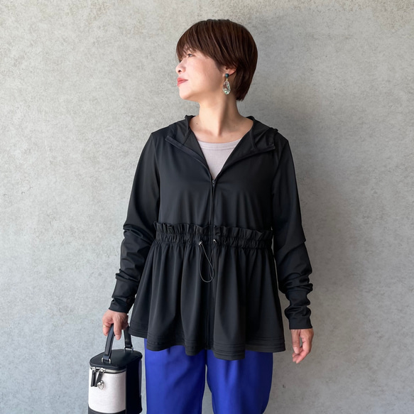 小柄S□水陸両用【UVカット99％】さらさら速乾♡きれい目可愛い