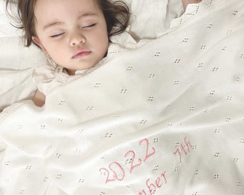 ブランケット刺繍ロゴ付き 327d778dfa4d6f9ed788ba701594a0