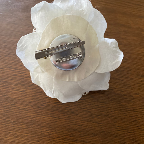 布花 レースの薔薇 染め花 コサージュ Knubana 通販 17880539｜Creema