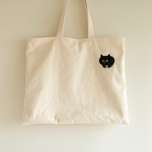 一点限定 黒猫のトートバッグとポーチセット トートバッグ comado