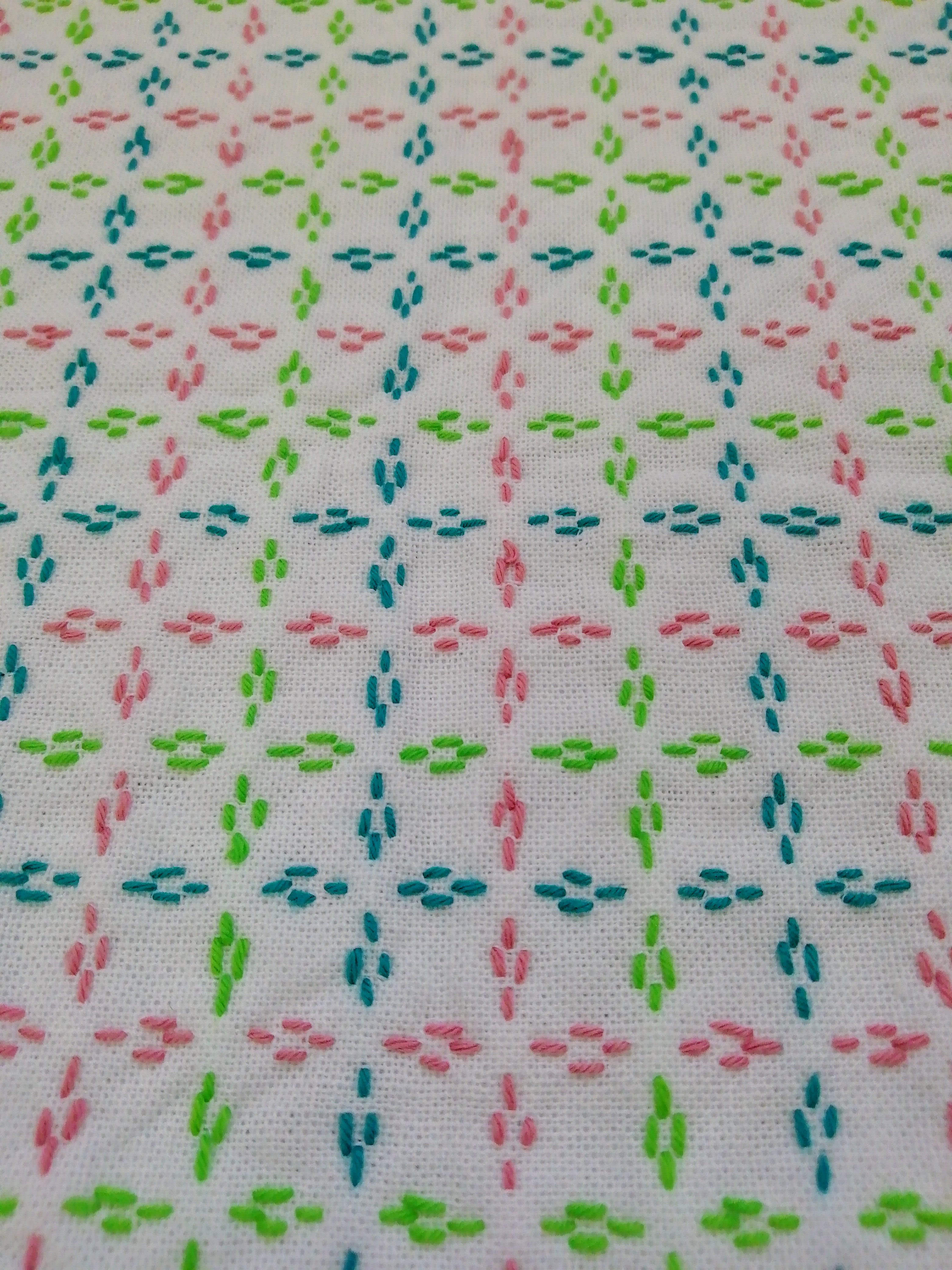刺し子のふきん☆方眼刺し その他キッチン小物 *Blue Bee* 通販