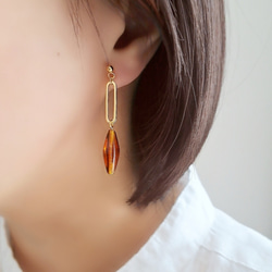 キャメル イヤリング・ノンホールピアス の人気通販｜Creema