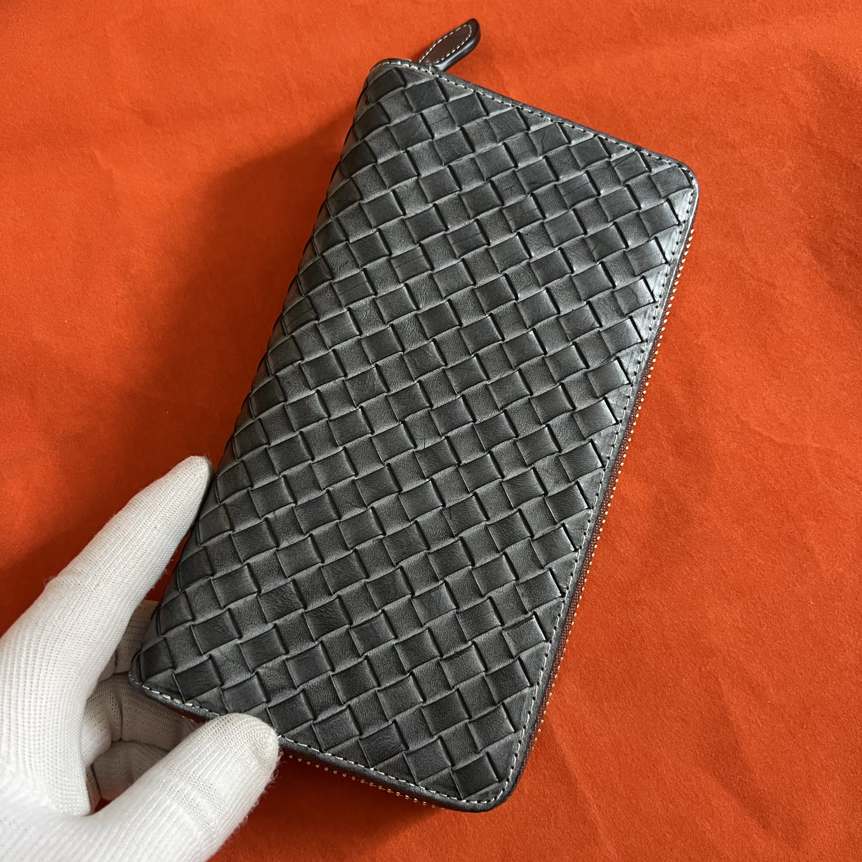 新作品 黒 ハンドメイド 新品 ブライドレザー ヌメ革/本革