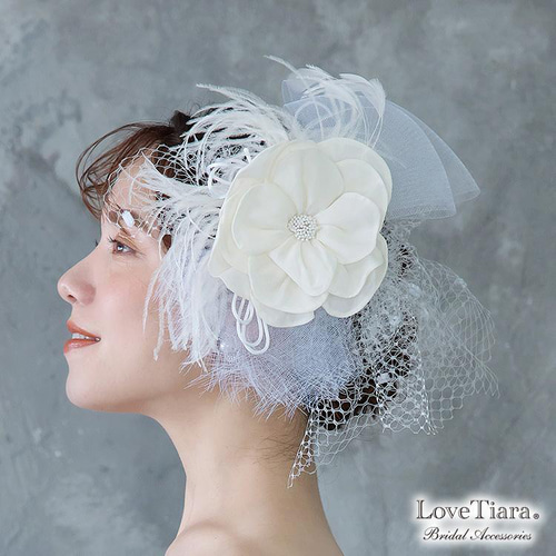 ヘッドドレス【ボーテ】H-64|ウエディング 前撮り 結婚式 花嫁 髪飾り