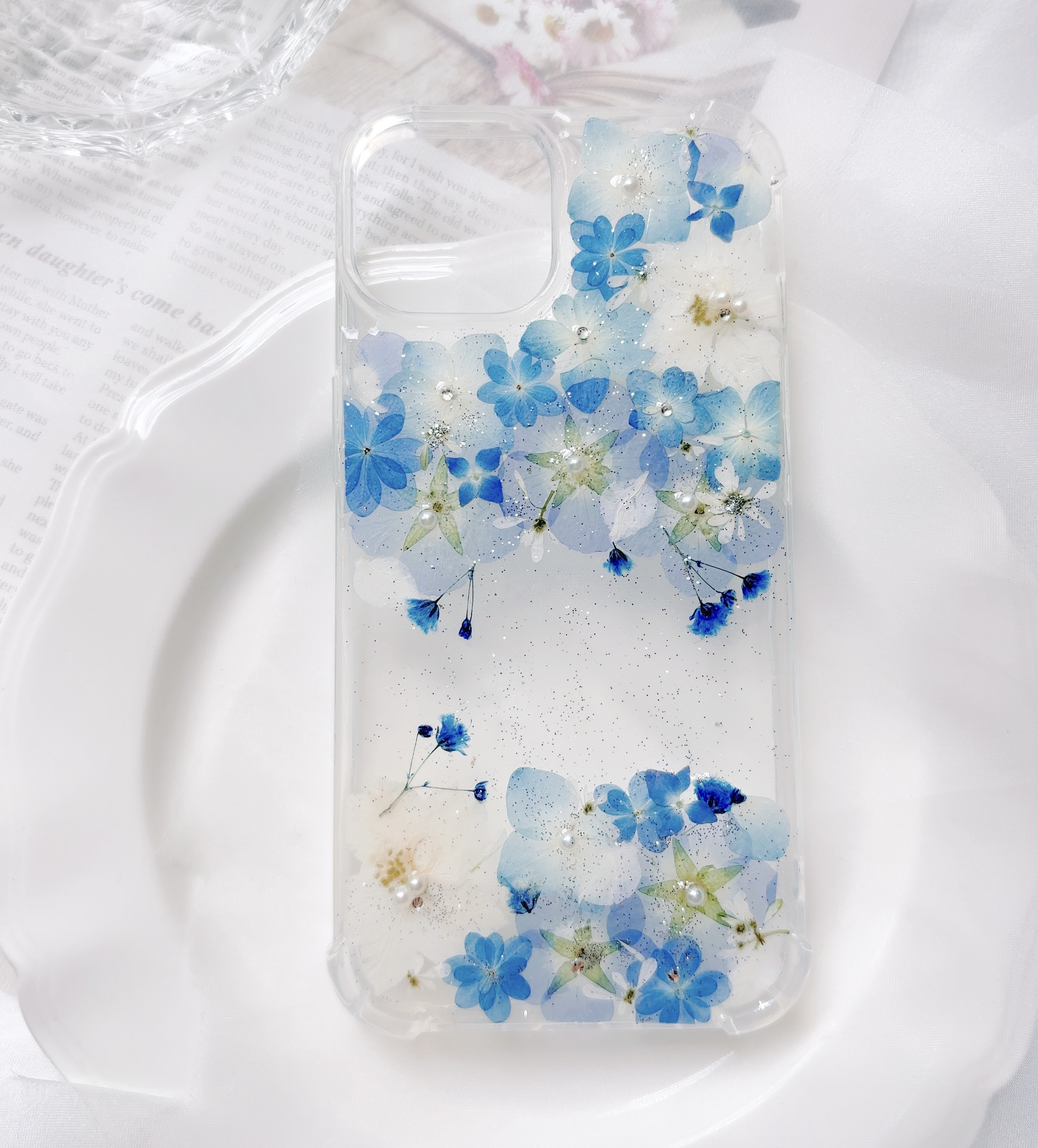 ❁.。.:*:.。.✽.。.全機種対応♡押し花ケース.❁.。.:*:.。.✽