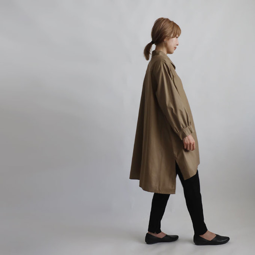 ラスト5 夏2025／SALE 上質ギマ擬麻コットン へちま襟 燕尾裾  