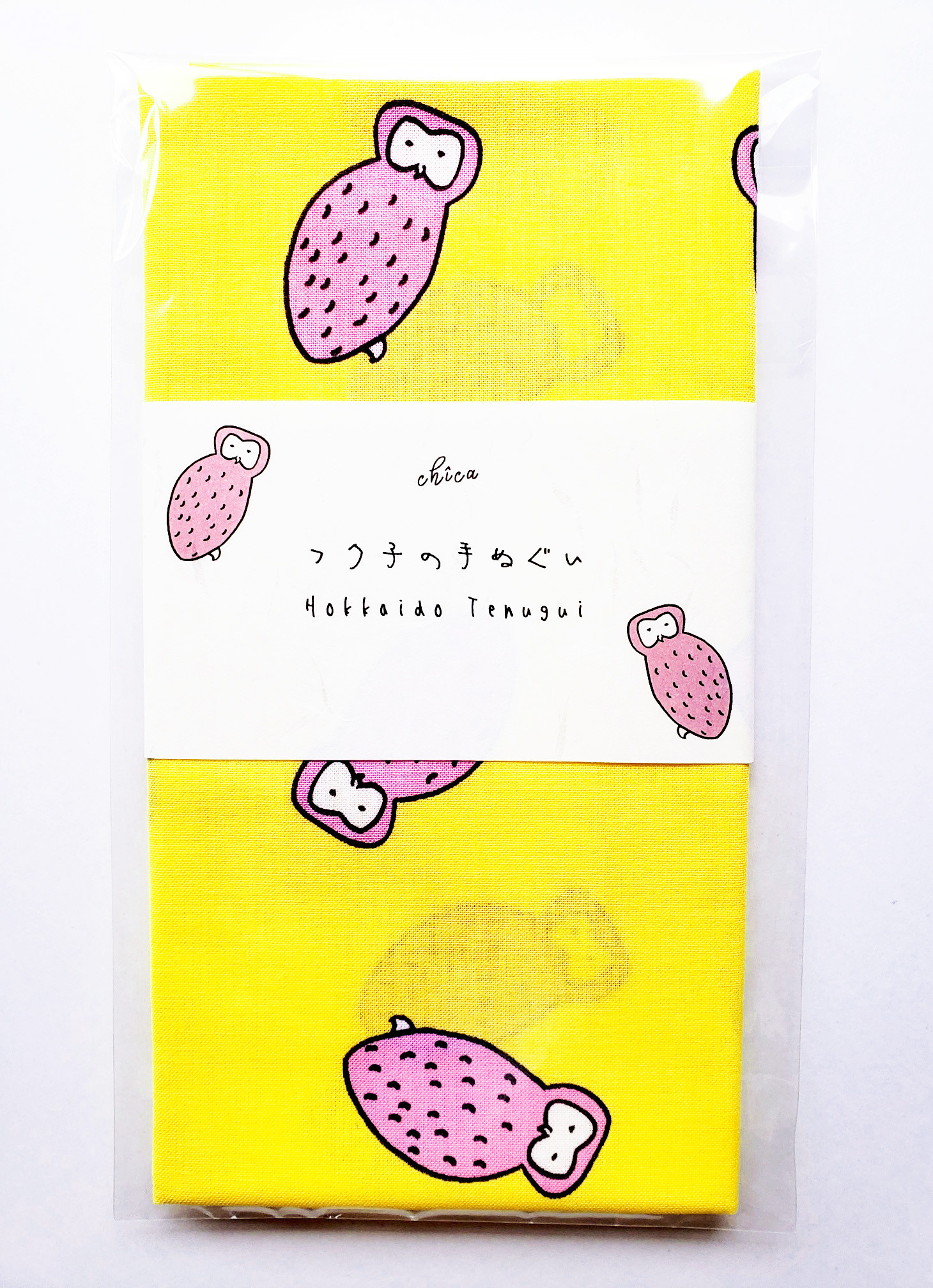 手捺染 フク子の手ぬぐい ハンカチ・手ぬぐい chîca 通販｜Creema  