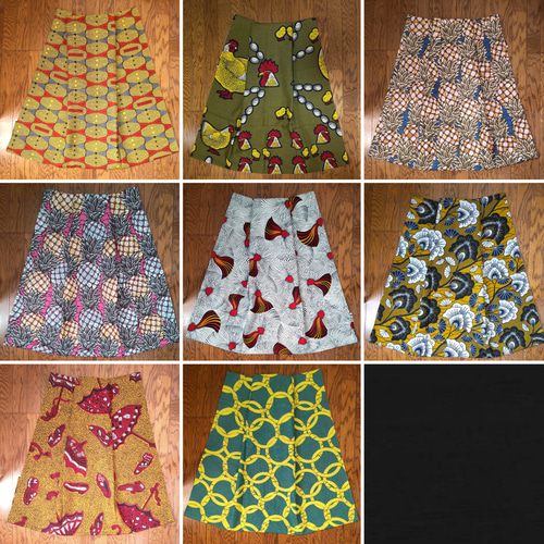 オーダーメイド】アフリカ布のノースリーブワンピース ワンピース