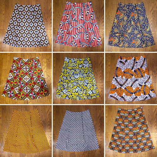 オーダーメイド】アフリカ布のノースリーブワンピース ワンピース