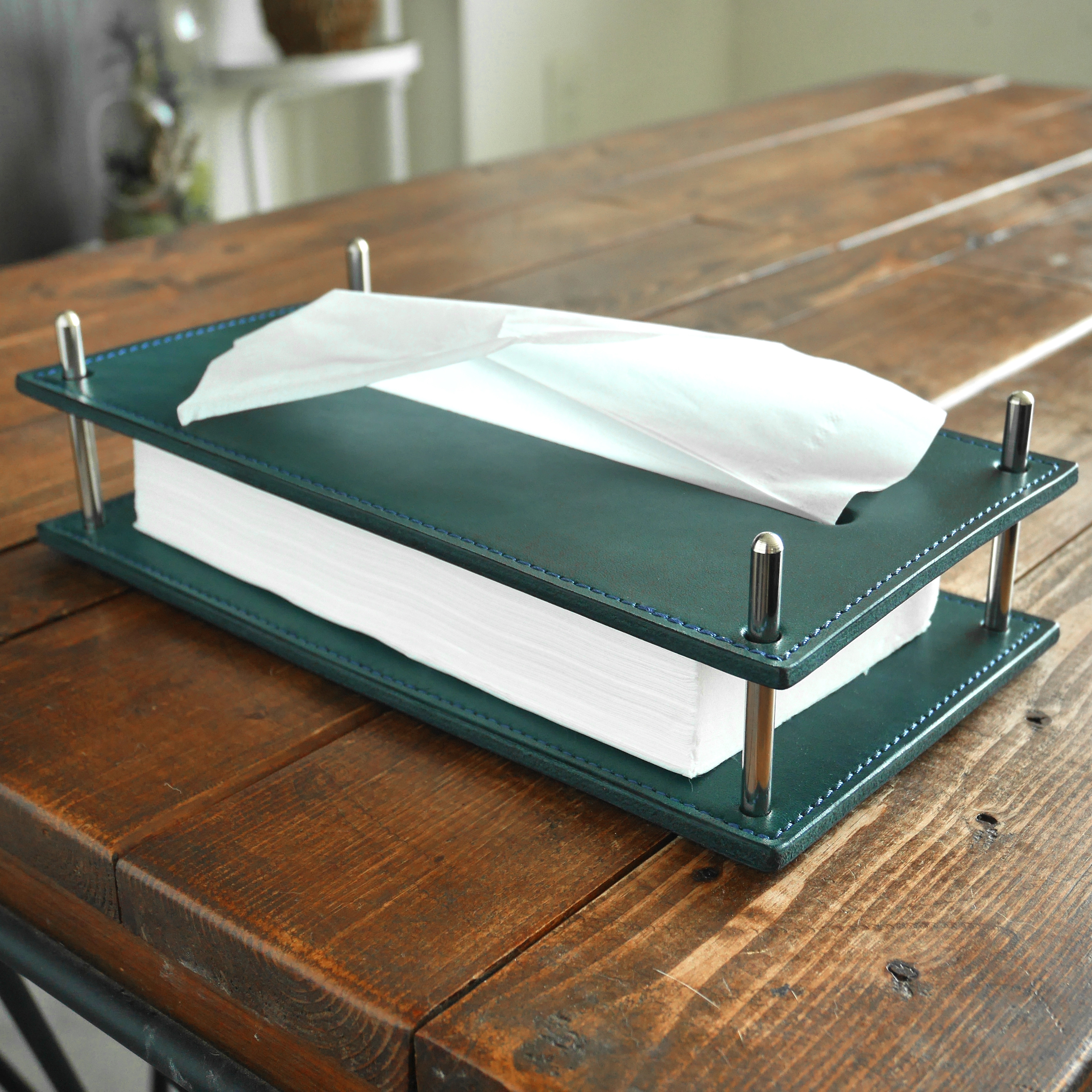 本革ティッシュケース【受注生産】