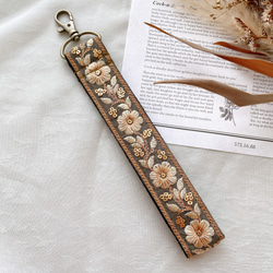 インド刺繍リボン】ハンドメイド ミニ 巾着 フリル ポーチ 巾着袋 うり