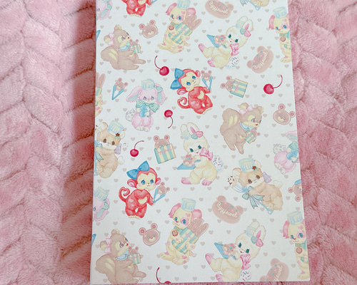 ななちょこてんぶち おすそ分けメモ レター シール おすそ分けファイルプレゼント企画♡手作りシールやら色々