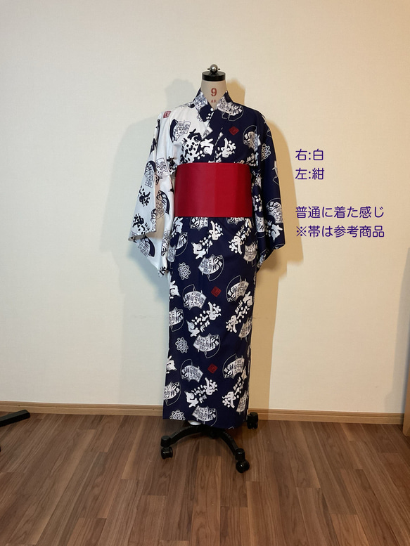 竹浪比呂央デザイン生地使用 ねぶた祭用　浴衣 9枚目の画像