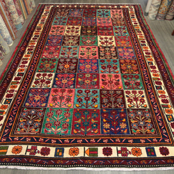 167×124cm 手織りペルシャ絨毯 カシュガイラグ トライバルラグ 新品 ペルシャ絨毯 手織り トライバルラグ カシュガイ 165cm