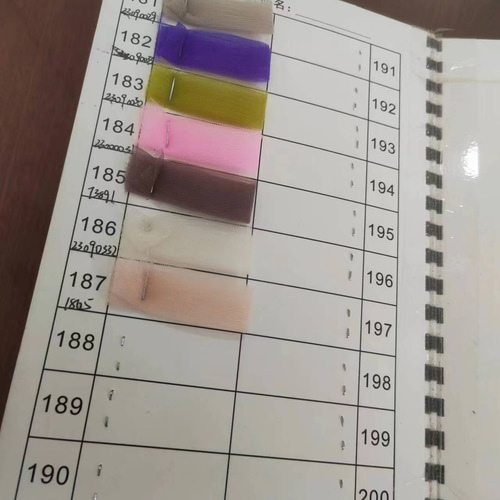 ソフトチュール カラーチャート 全色対応可能！ ドレス hiradress 通販  