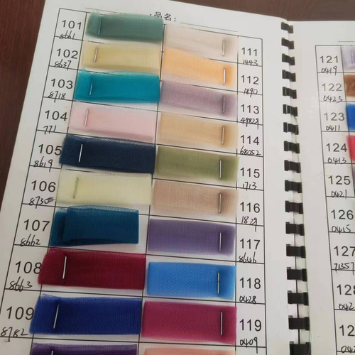 ソフトチュール カラーチャート 全色対応可能！ ドレス hiradress 通販  