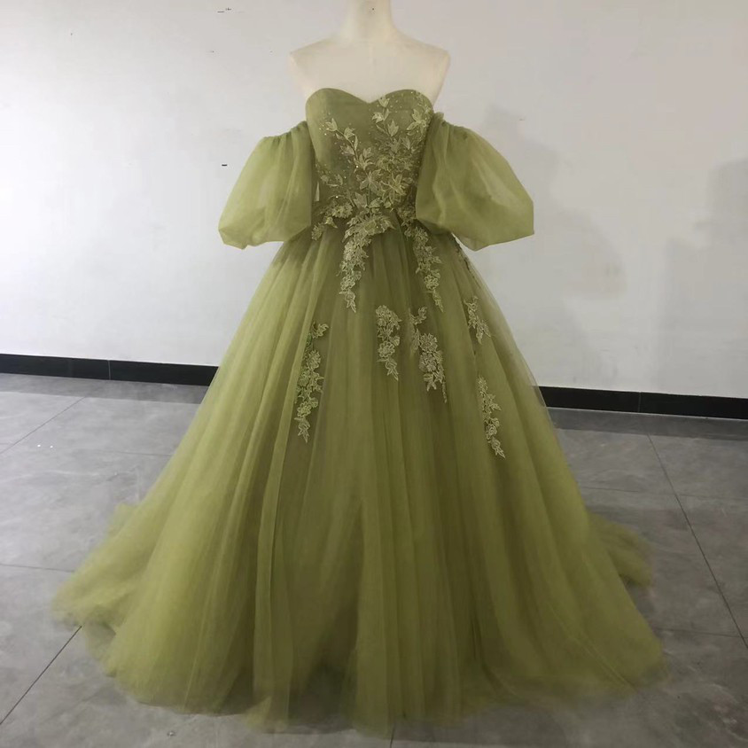 ソブレ　エメラルドグリーン レース パーティードレス　XL ソブレ エメラルドグリーン レース パーティードレス XL