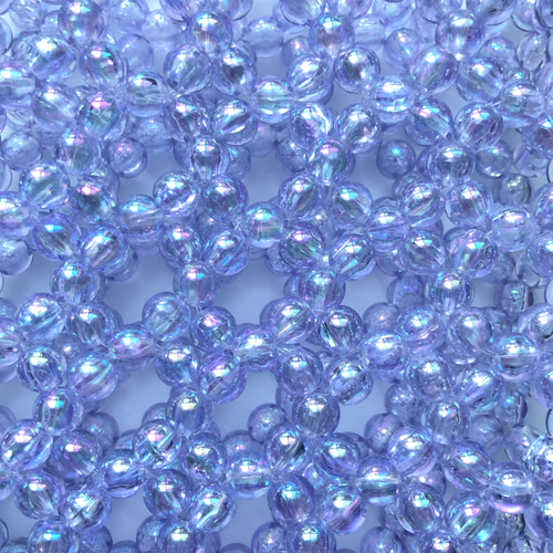 ゆーすけ　ビーズワイヤーバッグ　ショルダーバッグ　水色　青 blue ocean】ビーズバッグ （small） | taeratte