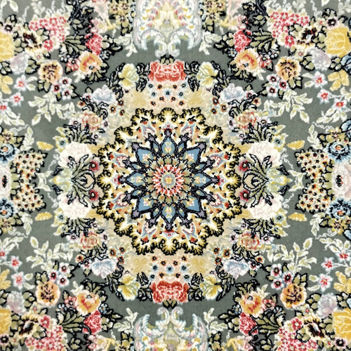 ペルシャ絨毯 カシャン 80x50cm ヴィンテージ ラグ 手織り玄関マット ペルシャ絨毯 カシャーン 80x50cm (玄関マット) 1.4kg その他