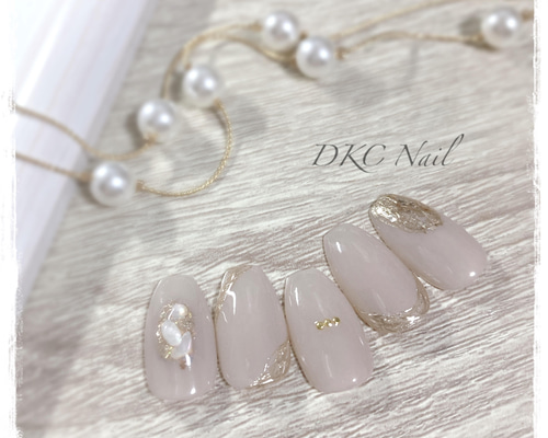サイズオーダー制》ネイルチップ 02 シンプル ニュアンスミラー