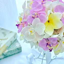 【専用ページ】コチョウランのウェディングブーケ＆ブートニア 結婚式 前撮り tata8_tata80071a