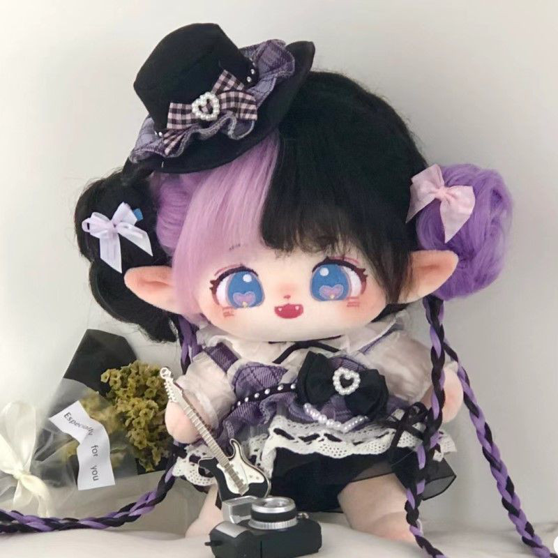 20cm 着せ替えぬいぐるみ 無属性 女の子 着せ替え人形 星伢 綿