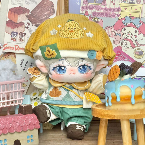 20cmぬいぐるみ用 着せ替え服 ぬい服 コスチューム 7点セット 7
