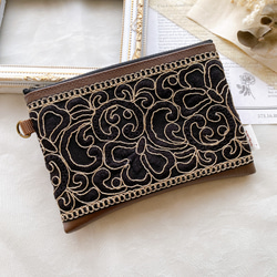 ハンドメイドポーチ　リボンゴムオーダー ハンドメイドポーチリボンゴムオーダー