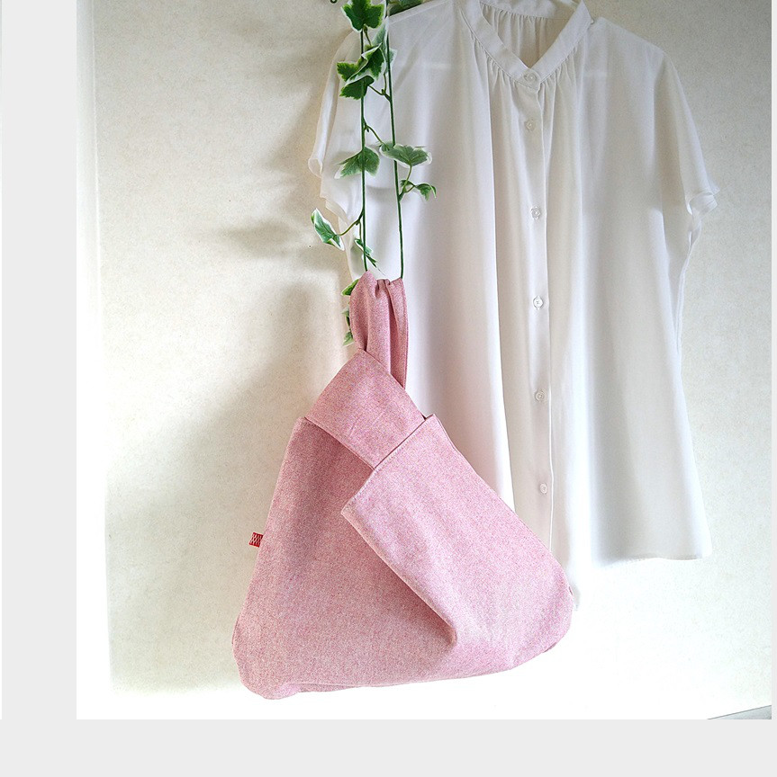 i.ワンハンドルタイプ 1点 レッド×ピンクベージュ 丸型(深め)