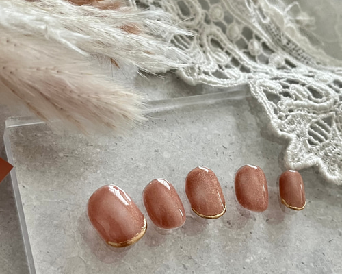 No.21 Office＊ジェルネイル(マグネット) ネイルチップ（つけ爪