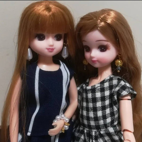 6点セット リカちゃん ピアス バッグ ブレスレット その他人形 SAKU 