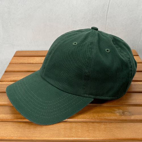 kumi kosuge 猫刺繍 手刺繍 緑のベースボールキャップ 選べる6色展開】猫