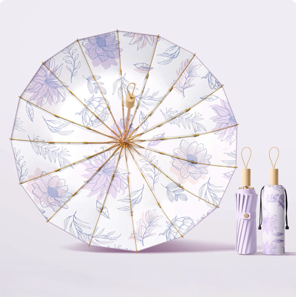 晴雨兼用折りたたみ傘 - 日焼け止め・紫外線防止のイラストデザイン 梅雨対策2024        Ω 人気・おすすめ｜安定人気・収納便利におすすめ 丁寧対応 配送追跡可 人気ランキング上位