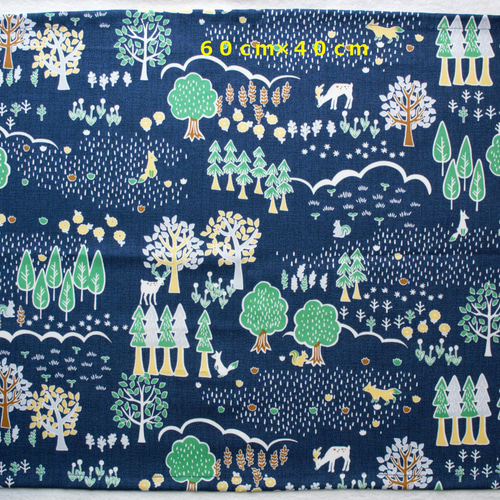 60×40ランチョンマット】小学校机天板サイズ 6年間大丈夫♬ 北欧