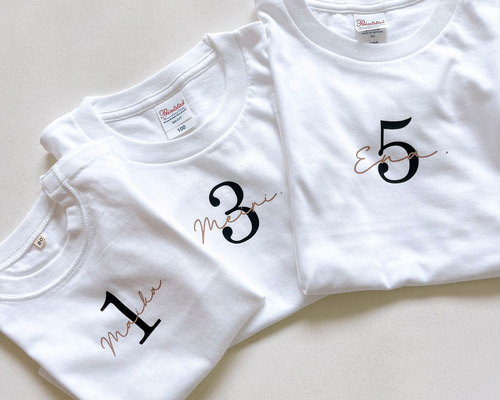 m様確認用ページ＊名入れオーダーメイドTシャツ a37686b8c0de67682488fc74e31624