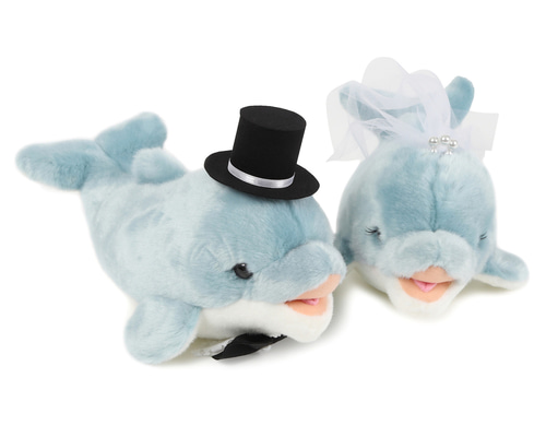 結婚式ぬいぐるみ イルカのイルタンLサイズ ぬいぐるみ J.D 