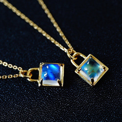 Tinker bell❣️ トルマリンネックレス グリーン 黄茶 ブルー 青 Tinker bell❣️ トルマリンネックレス グリーン 黄茶 ブルー 青