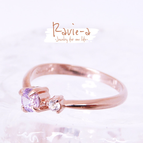 ラリマー❤ シルバーリング❤7号❤ピンキーリングに！ ラリマー❤ シルバーリング❤7号❤ピンキーリングに！