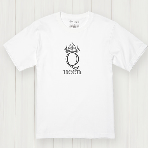 Tシャツ Queen（クイーン） 半袖 S～XL 白 Tシャツ +Simple 通販
