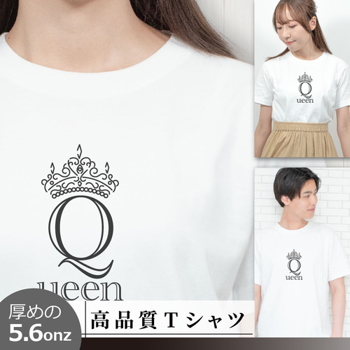Tシャツ Queen（クイーン） 半袖 S～XL 白 Tシャツ +Simple 通販