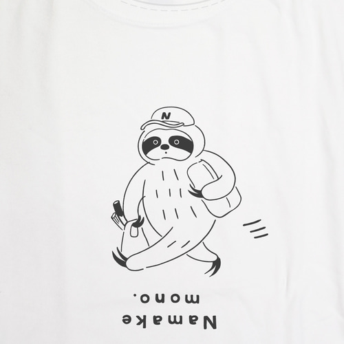 Tシャツ 働き者のナマケモノ 動物 半袖 S～XL 白 Tシャツ +Simple 通販