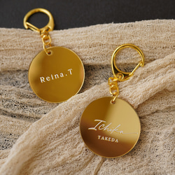 お名前入り木製キーホルダー♡*゜ ウッドバーニング 名入れ 木製