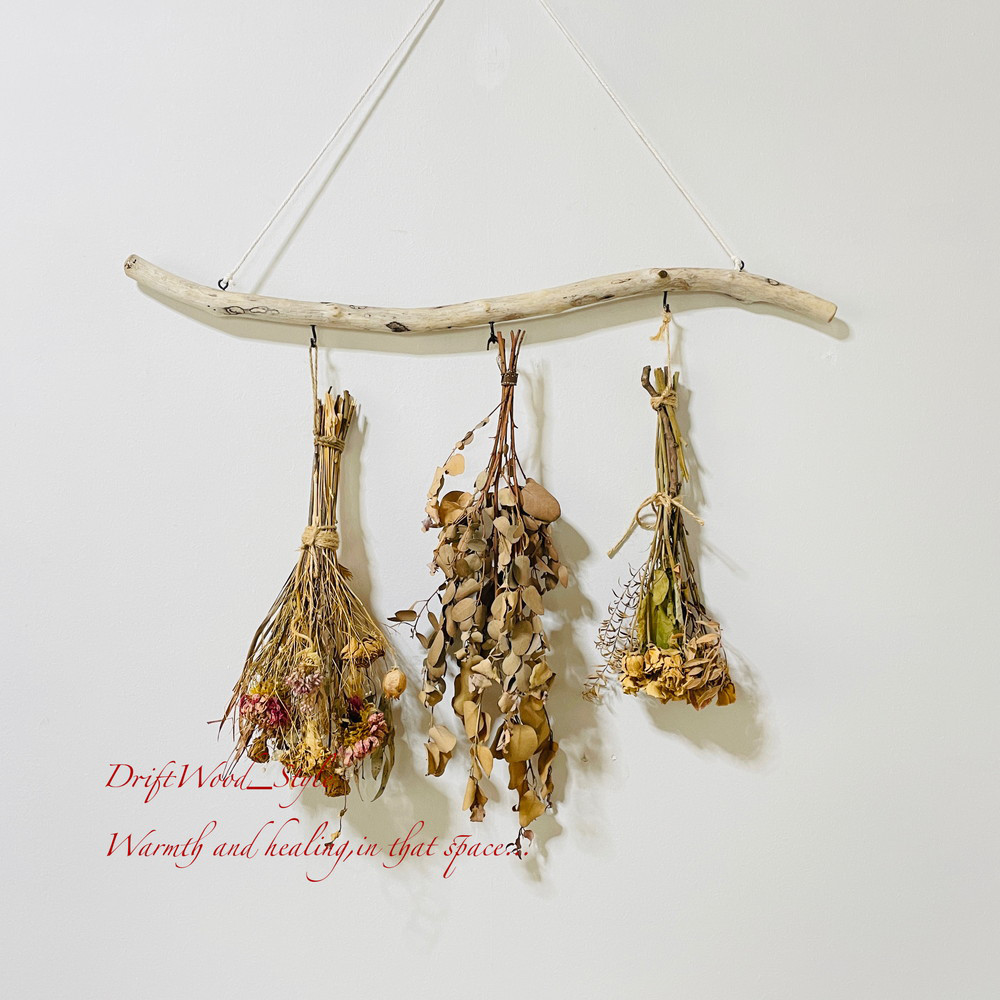 糸巻きガーランド流木付き 糸巻きガーランド流木付き｜糸巻きガーランド流木付き 糸キット