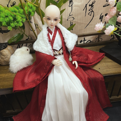 ドール服 6点セット 1/4サイズ 1/6サイズ ドール衣装bjd1/4 doll