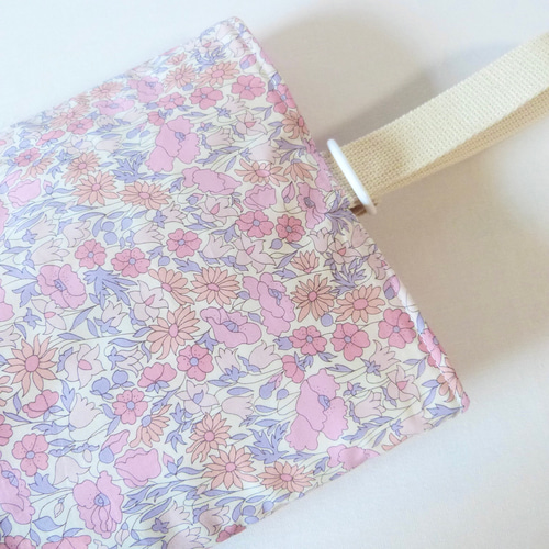 リバティ ポピー＆デイジー の フリル付き レッスンバッグ 体操着入れ