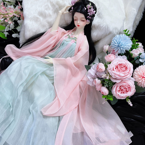 ドール服 5点セット1/3サイズ 1/4サイズ 1/6サイズ ドール衣装 bjd1/3